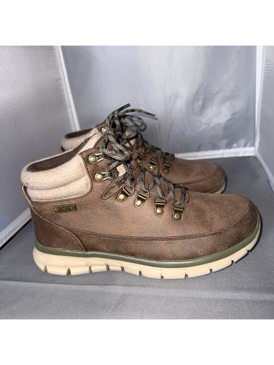 Skechers Shoes - Skechers Synergy Water Repellent Hiker Boots Cool Seeker Taupe Womens size 8